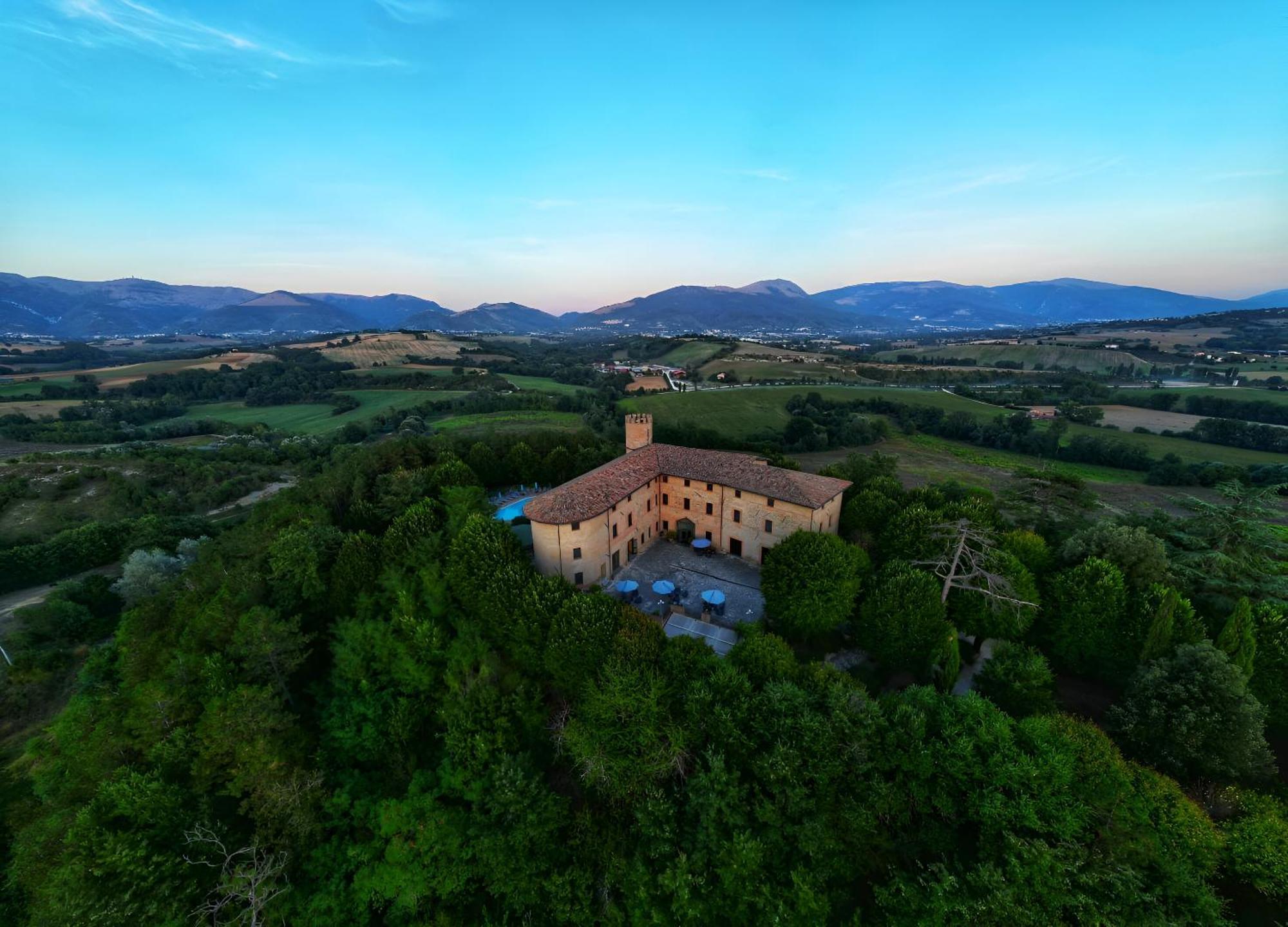 Castello di Baccaresca Villa Branca Esterno foto